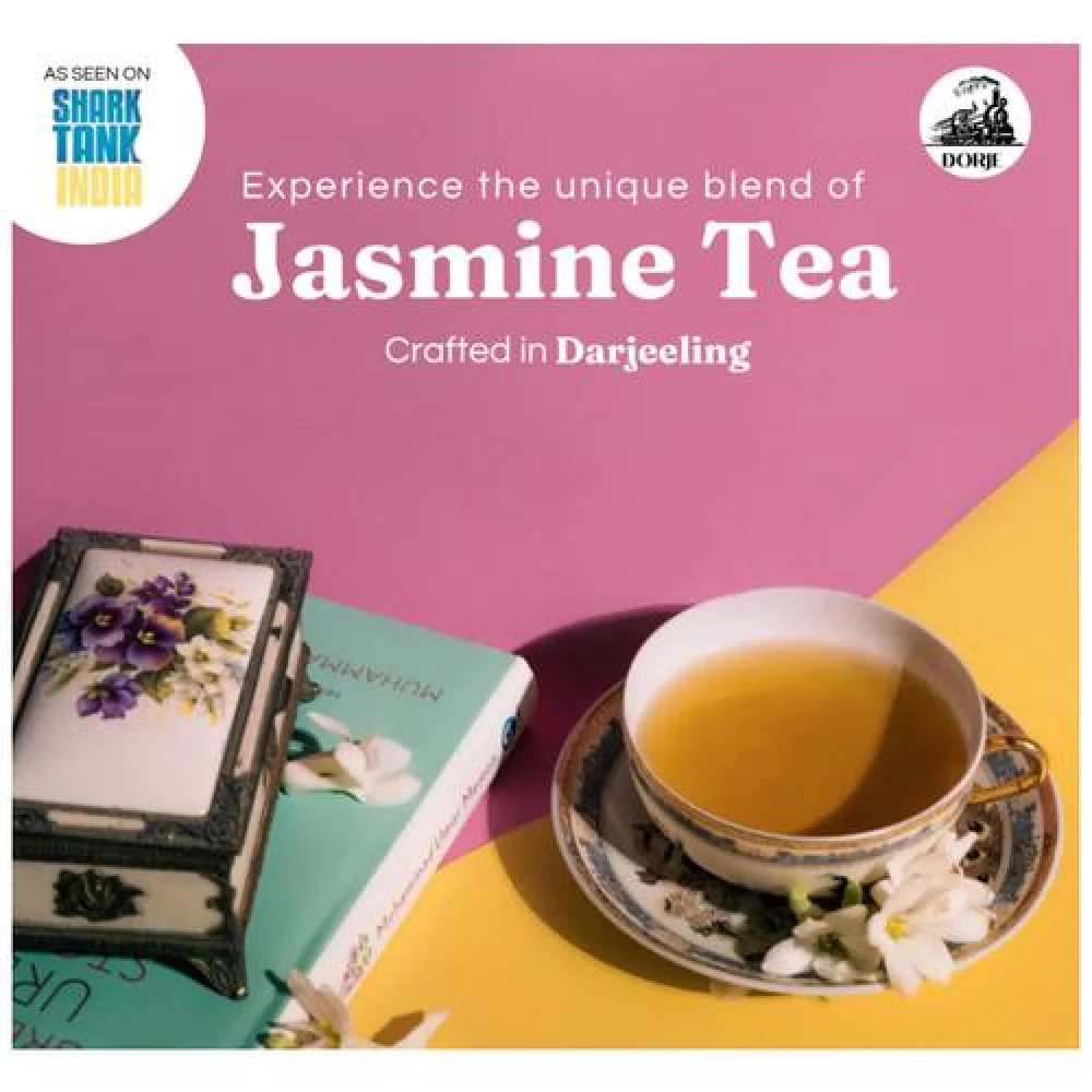 Dorje Jasmine Darjeeling Tea - Floral, 100 g-4.webp